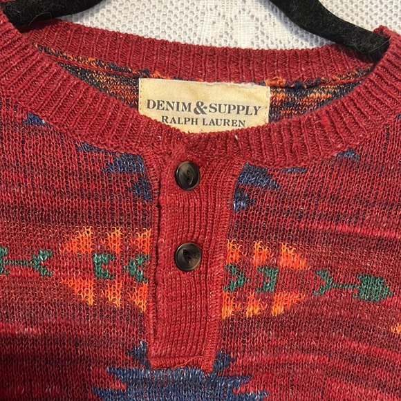 NWT Denim & Supply Aztec Sweater - Picture 3 of 7
